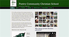 Desktop Screenshot of poetrychristian.org