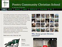 Tablet Screenshot of poetrychristian.org